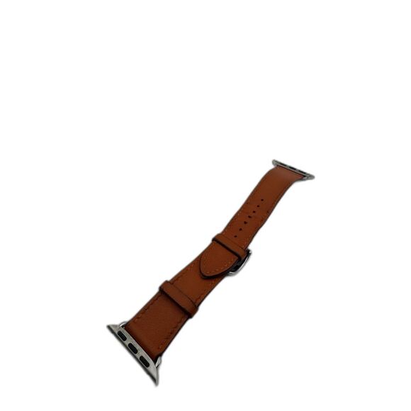 Hermes authentic apple watch band leather orange 40 mm box main image 5